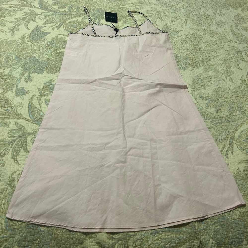 Burberry Light Pink Camisole with Check Trim size small - Picture 12 of 14